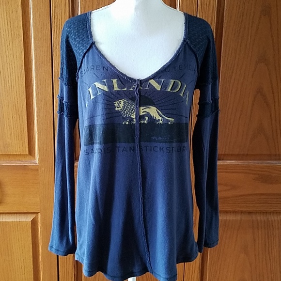 Free People Tops - We the Free Findland Henley L